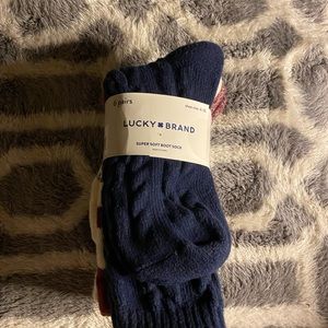 lucky brand socks (never worn)